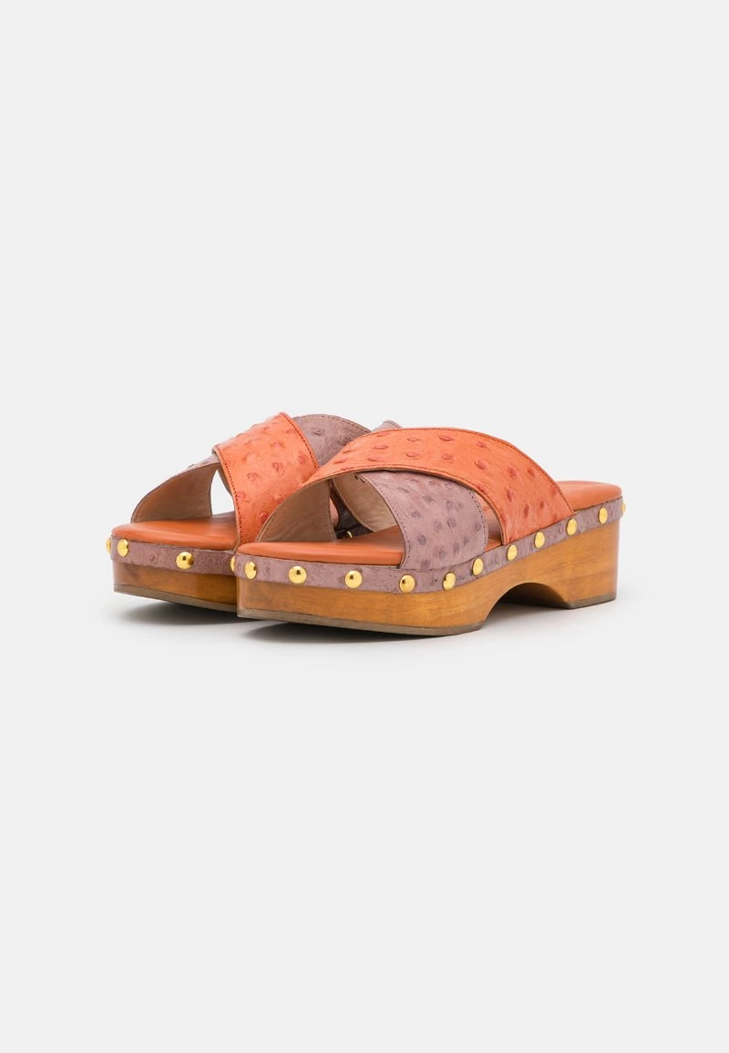 Melvin & Hamilton ELLE 2 Sabots Orange Femme 5 Melvin & Hamilton ELLE 2 Sabots Orange Femme – Image 3