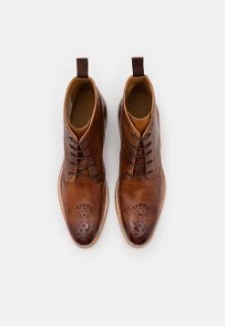 Melvin & Hamilton BETTY 4 Bottines à Lacets Tan/rich Tan/natural Femme -Melvin & Hamilton Soldes 026e6b691ce8434ebbb0a32a2399be47