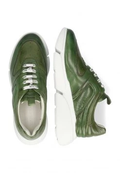 Melvin & Hamilton TESSA NAPPA Baskets Basses Green Femme -Melvin & Hamilton Soldes 03368d530b4e4b70853cb1e7a516028f