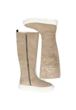 Melvin & Hamilton Bottes à Plateau Beige Melange Femme -Melvin & Hamilton Soldes 0548cda5a363493fb8c4602717387d50