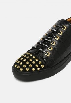 Melvin & Hamilton HARVEY 12 Baskets Basses Black Homme -Melvin & Hamilton Soldes 055a2cd67e9841899e9846621d1fa6eb