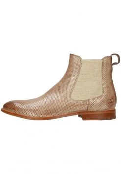 Melvin & Hamilton Boots à Talons Beige Melange Femme