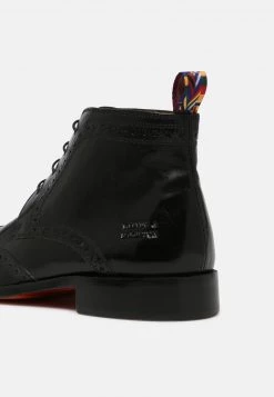 Melvin & Hamilton JEFF 7 Derbies Black Homme -Melvin & Hamilton Soldes 0667275ebdfc4bcf9c7a47f212070842