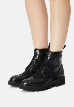 Melvin & Hamilton Femme SALLY Bottines à Lacets Black