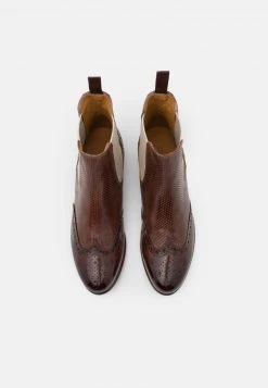 Melvin & Hamilton SELINA Bottines Pavia/oro/white/rich Tan Femme -Melvin & Hamilton Soldes 0c5f03b769064709924fee79c1ff482a