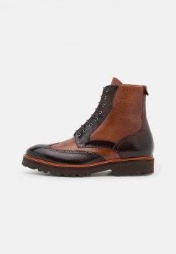 Melvin & Hamilton Homme MATTHEW 43 Bottines à Lacets Mogano