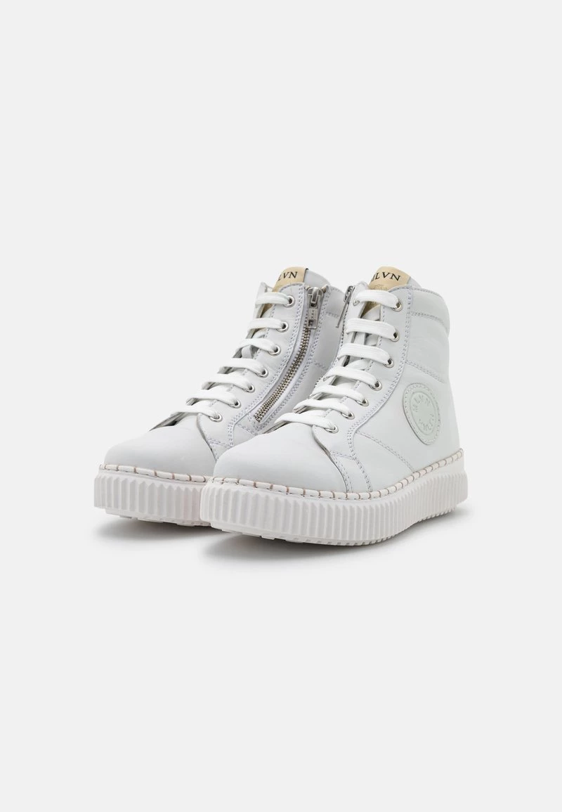 Melvin & Hamilton Femme NURI 12 Baskets Montantes White/beige/black/gold 5 Melvin & Hamilton Femme NURI 12 Baskets Montantes White/beige/black/gold – Image 3