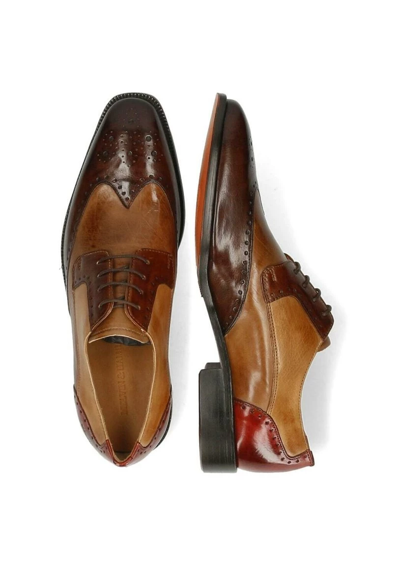 Melvin & Hamilton JEFF 14 Derbies Brown Homme 4 Melvin & Hamilton JEFF 14 Derbies Brown Homme – Image 2