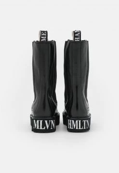 Melvin & Hamilton SYBILL 5 Bottes à Plateau Black Femme -Melvin & Hamilton Soldes 19f0ed029c3d4ab0b4d1e81e41b7a6dd