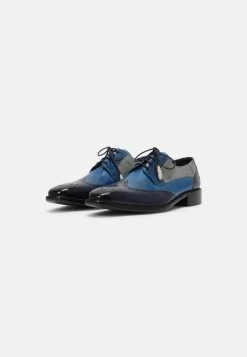 Melvin & Hamilton JEFF 14 Derbies Blue Homme -Melvin & Hamilton Soldes 1ca87001e03841b1b7dade66ce416a54