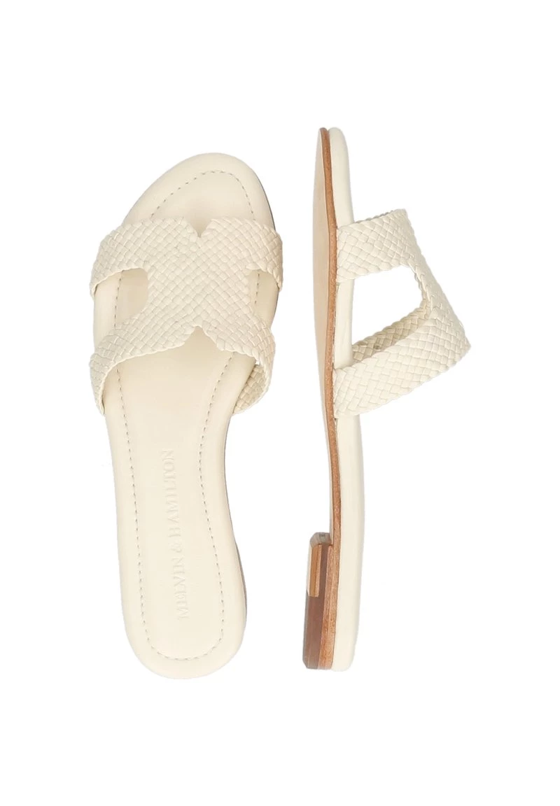 Melvin & Hamilton HANNA Mules White Femme 7 Melvin & Hamilton HANNA Mules White Femme – Image 5