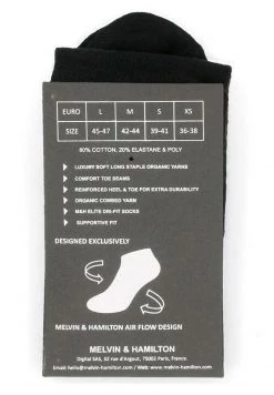 Melvin & Hamilton Unisex Chaussettes Hautes Black -Melvin & Hamilton Soldes 1d47c8d745e34e48927c9ed4a2273d8d