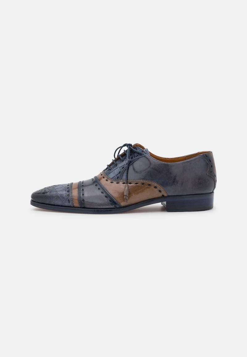 Melvin & Hamilton Homme ELVIS Derbies Moroccan/blue 3 Melvin & Hamilton Homme ELVIS Derbies Moroccan/blue
