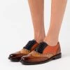 Melvin & Hamilton Femme SELINA Derbies Cognac/sand/marine/winter Orange -Melvin & Hamilton Soldes 1ec2e669eb914ef2b57d7c59163c2d69