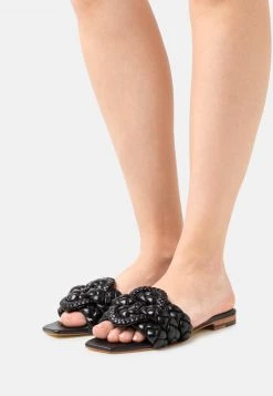 Melvin & Hamilton Femme BROOKE 2 Mules Black/yellow