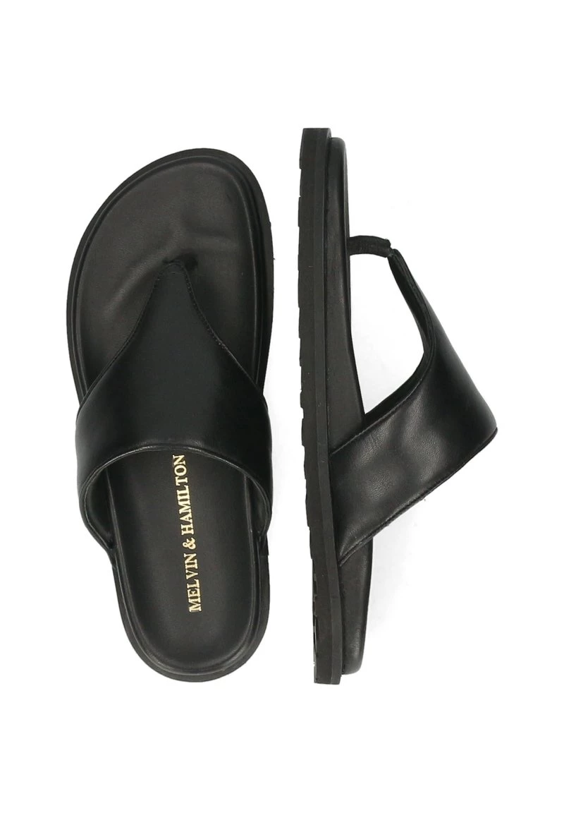 Melvin & Hamilton Femme WILMA VANILLA Tongs Black 5 Melvin & Hamilton Femme WILMA VANILLA Tongs Black – Image 3