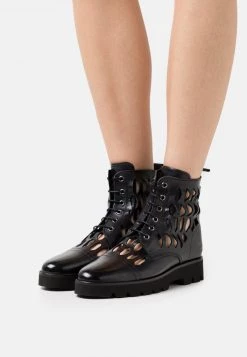 Melvin & Hamilton Femme SELINA 51 Bottines à Lacets Black