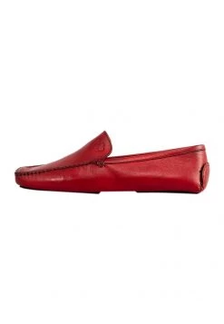 Melvin & Hamilton Femme Mocassins Red