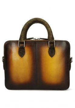 Melvin & Hamilton VANCOUVER SHADE MOGANO Sac à Main Yellow Femme -Melvin & Hamilton Soldes 248230e597e04a70b2e3a751ca8abf57