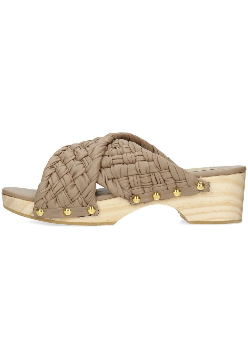 Melvin & Hamilton SINA SHEEP NAPPA Mules à Talons Beige Melange Femme 3 Melvin & Hamilton SINA SHEEP NAPPA Mules à Talons Beige Melange Femme