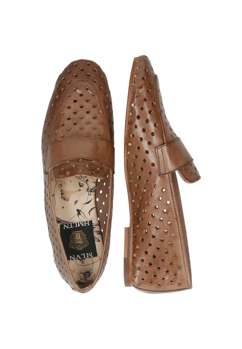 Melvin & Hamilton MANDY 6 NAPPA PERFO 35 Mocassins Brown Femme 7 Melvin & Hamilton MANDY 6 NAPPA PERFO 35 Mocassins Brown Femme – Image 5