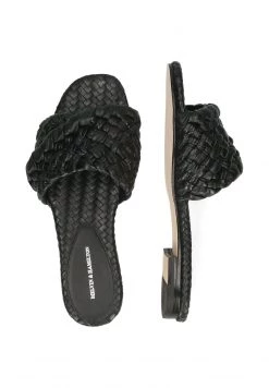 Melvin & Hamilton ELODIE Mules Black Femme -Melvin & Hamilton Soldes 28e489ede18f421887864c283b2738dd