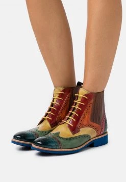 Melvin & Hamilton AMELIE Bottines à Lacets Ice Blue/grey Sweet/green Cedro/rubino Orange/wood Bubblegum Femme