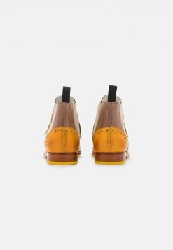 Melvin & Hamilton SELINA 5 Boots à Talons Yellow/hairon Wildcat/lino/natural/extra White Femme -Melvin & Hamilton Soldes 2bfb1e37b08a4ea39ec145ad6483ca73