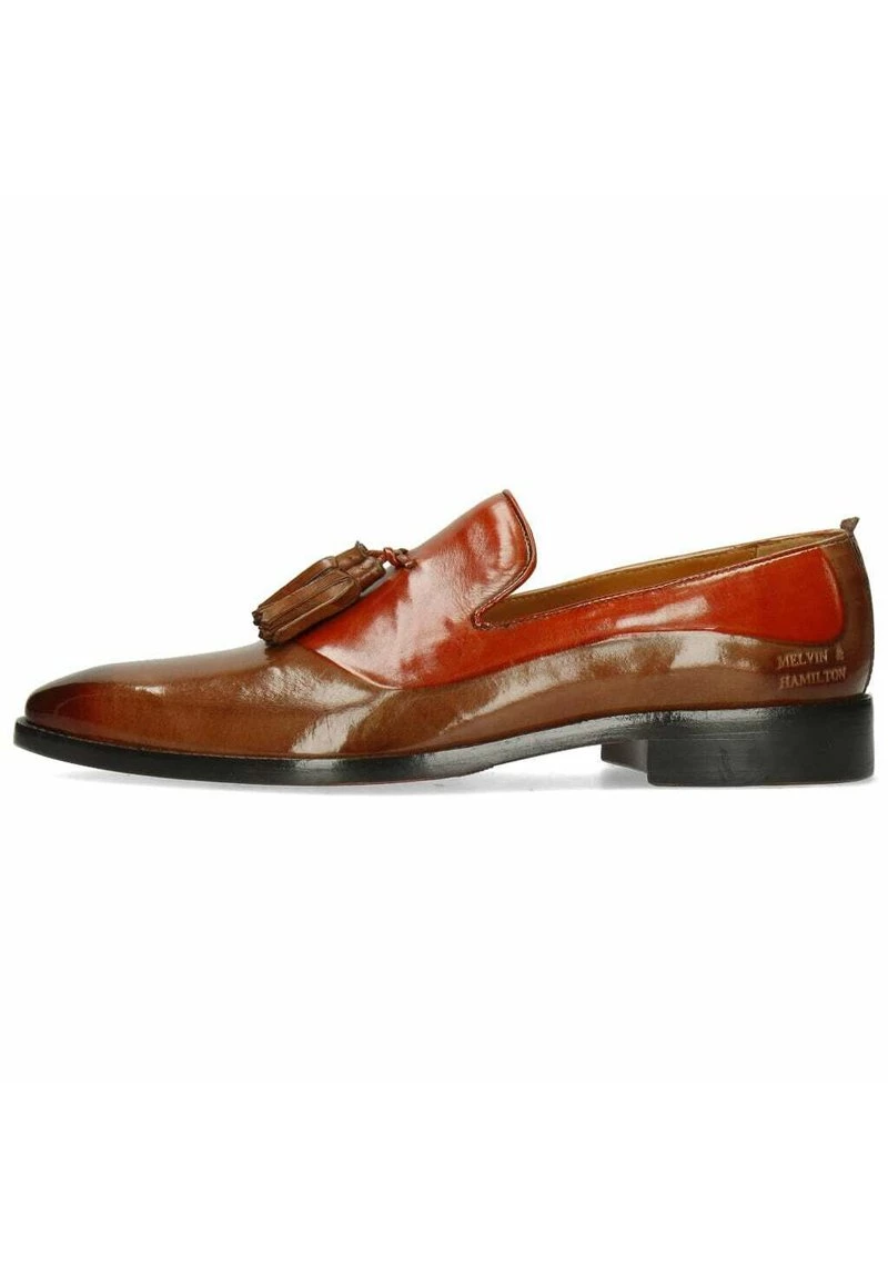 Melvin & Hamilton Homme LEONARDO 24 Mocassins Brown & Orange 3 Melvin & Hamilton Homme LEONARDO 24 Mocassins Brown & Orange