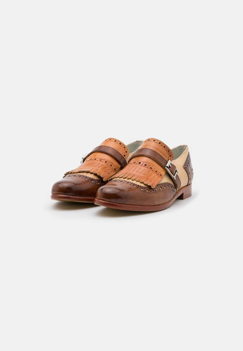 Melvin & Hamilton Femme SELINA 2 Mocassins Mid Brown/sand/tan/white/natural 5 Melvin & Hamilton Femme SELINA 2 Mocassins Mid Brown/sand/tan/white/natural – Image 3