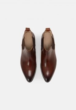 Melvin & Hamilton Femme JESSY Boots à Talons Brown -Melvin & Hamilton Soldes 2e0933664514441783d429ee7e5c5810