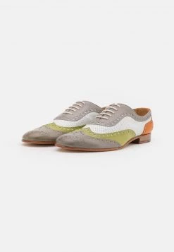 Melvin & Hamilton SALLY 97 Derbies Light Grey/mint/white/rich Tan/natural Femme -Melvin & Hamilton Soldes 31c864fdeadb4b0c9e7375fb92a5dad8