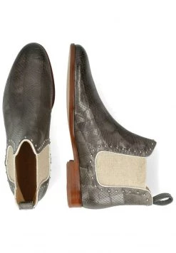 Melvin & Hamilton Santiags Grey Femme -Melvin & Hamilton Soldes 32d7cc741fbe4f5e9749b25c09b9ea83