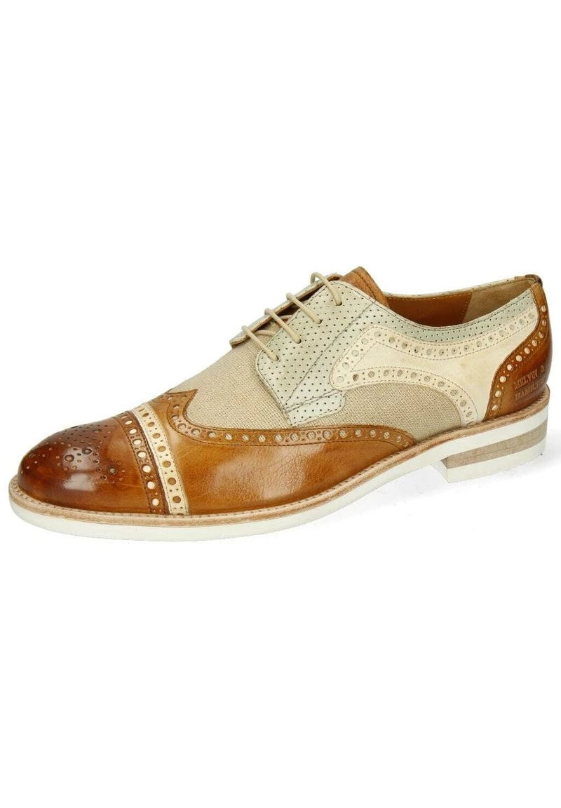 Melvin & Hamilton Homme HENRY 7 Derbies Light Brown 5 Melvin & Hamilton Homme HENRY 7 Derbies Light Brown – Image 3