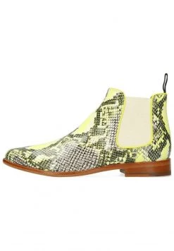 Melvin & Hamilton Femme SNAKE KING Boots à Talons Yellow