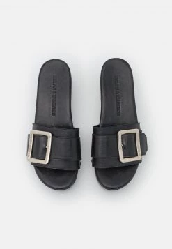 Melvin & Hamilton LAYLA 1 Sabots Black/silver Femme -Melvin & Hamilton Soldes 3478a2a43cb749e08f32b1a0227787ac