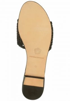 Melvin & Hamilton Femme Mules Schwarz -Melvin & Hamilton Soldes 347cac73195345869297c6909e1a9d27