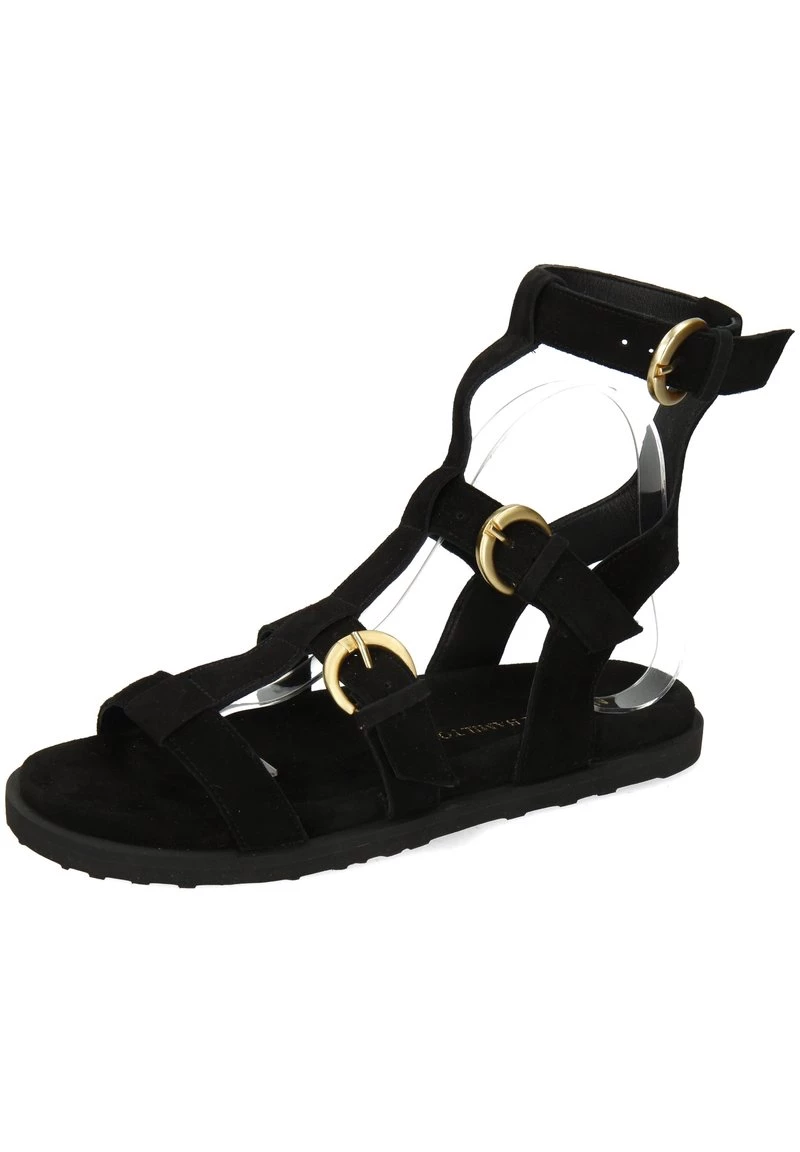 Melvin & Hamilton WILMA OILY MAKE UP BUCKLE ANTIK Sandales à Plateforme Black Femme 4 Melvin & Hamilton WILMA OILY MAKE UP BUCKLE ANTIK Sandales à Plateforme Black Femme – Image 2