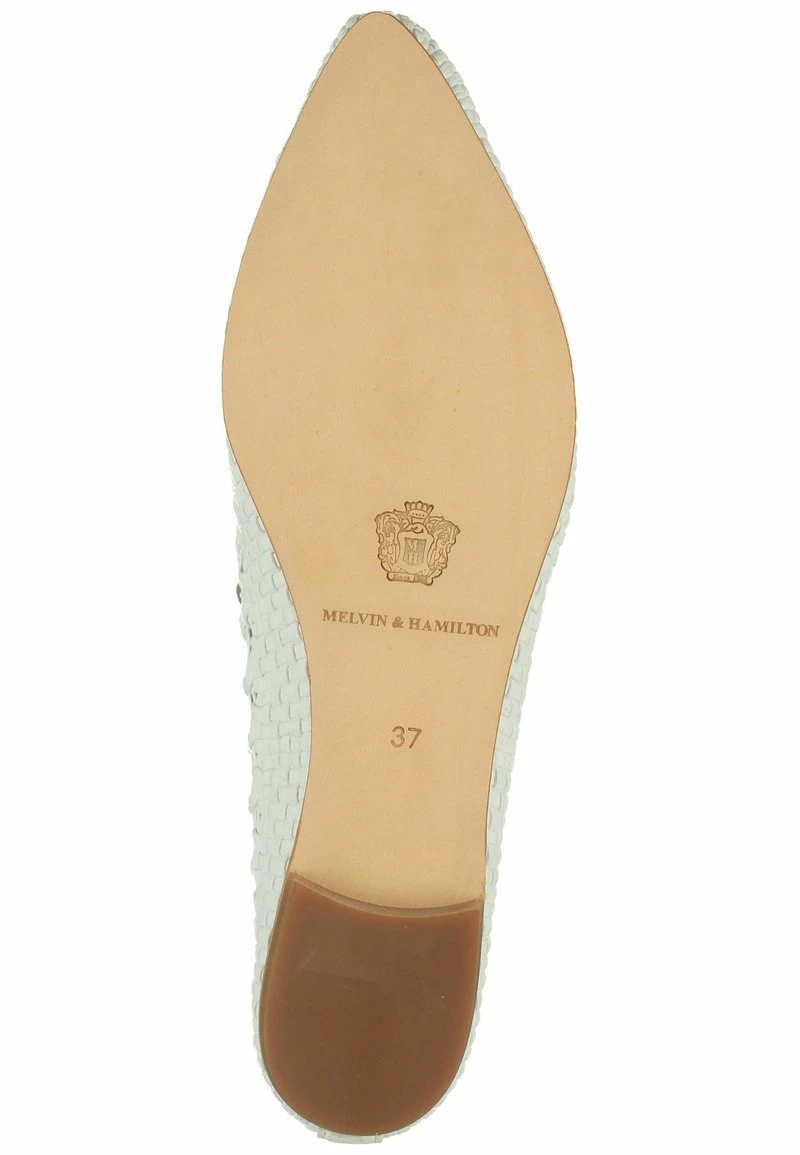 Melvin & Hamilton Ballerines White Femme 7 Melvin & Hamilton Ballerines White Femme – Image 5