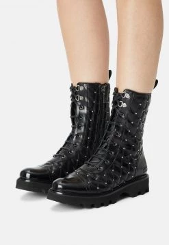 Melvin & Hamilton Femme BONNIE Bottines à Lacets Black