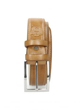 Melvin & Hamilton LARRY CASHMERE CLASSIC BUCKLE Ceinture Light Brown Unisex