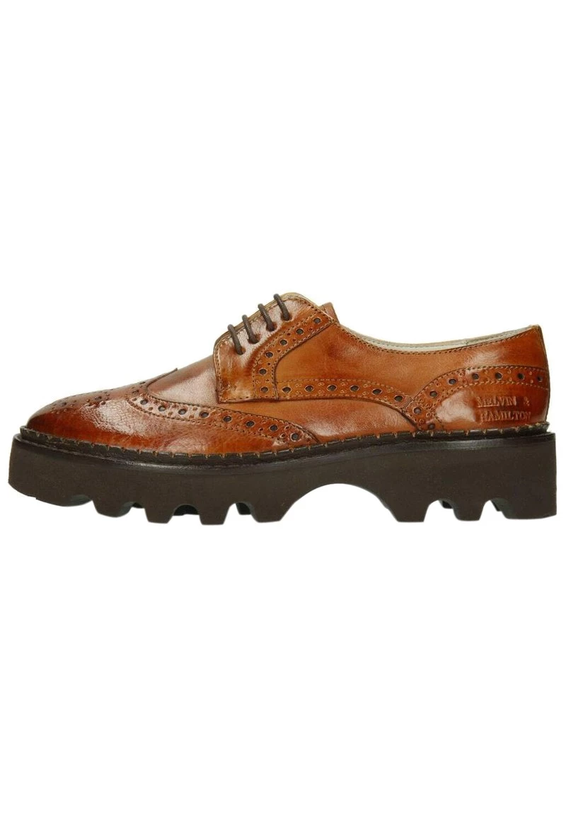 Melvin & Hamilton JENNY 6 Derbies Brown Femme 3 Melvin & Hamilton JENNY 6 Derbies Brown Femme