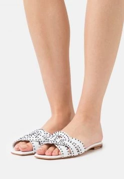 Melvin & Hamilton Femme SANDRINE 2 Mules White/black/natural