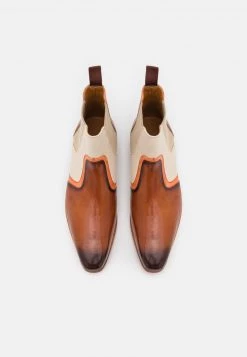 Melvin & Hamilton LEWIS 26 Bottines Tan Homme -Melvin & Hamilton Soldes 449d5d16ae154745ac3829af4207df85