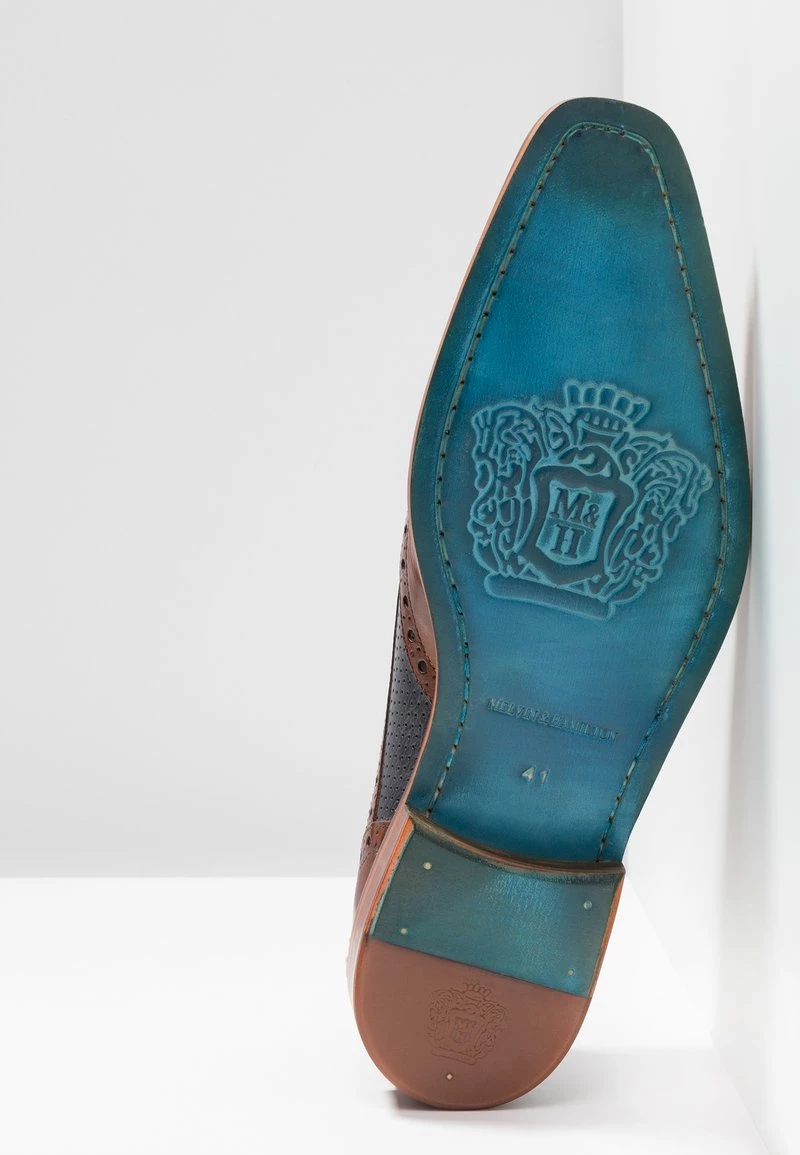 Melvin & Hamilton Homme MARTIN Derbies & Richelieus Tan/navy 7 Melvin & Hamilton Homme MARTIN Derbies & Richelieus Tan/navy – Image 5