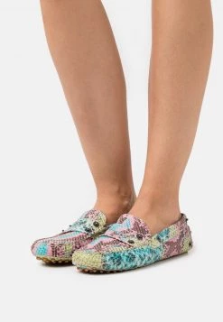 Melvin & Hamilton CAROLINE 1 Mocassins Fuxia/white/honey Femme