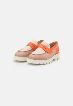 Melvin & Hamilton Femme JADE 12 Mocassins Imola/mild Taupe/bianco/coral/beige/off White -Melvin & Hamilton Soldes 48664701a24546b6ae464ae5c6ad2cb7