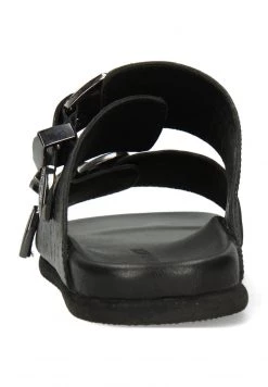 Melvin & Hamilton WILMA GUANNA BUCKLE Mules Black Femme -Melvin & Hamilton Soldes 4b04b60f586e473cad4cdfa01548e0ce