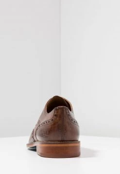 Melvin & Hamilton Homme MARTIN Derbies & Richelieus Mid Brown/wood/brown -Melvin & Hamilton Soldes 4c4af6e7f57d460e950d085d2849e28b