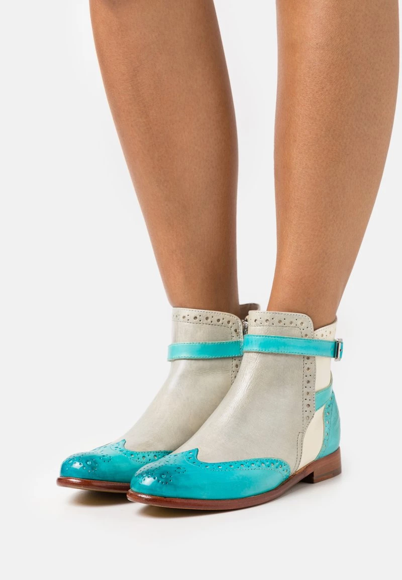 Melvin & Hamilton Femme SELINA Boots à Talons Vegas/turquoise/oxygen/white/mermaid/natural 3 Melvin & Hamilton Femme SELINA Boots à Talons Vegas/turquoise/oxygen/white/mermaid/natural